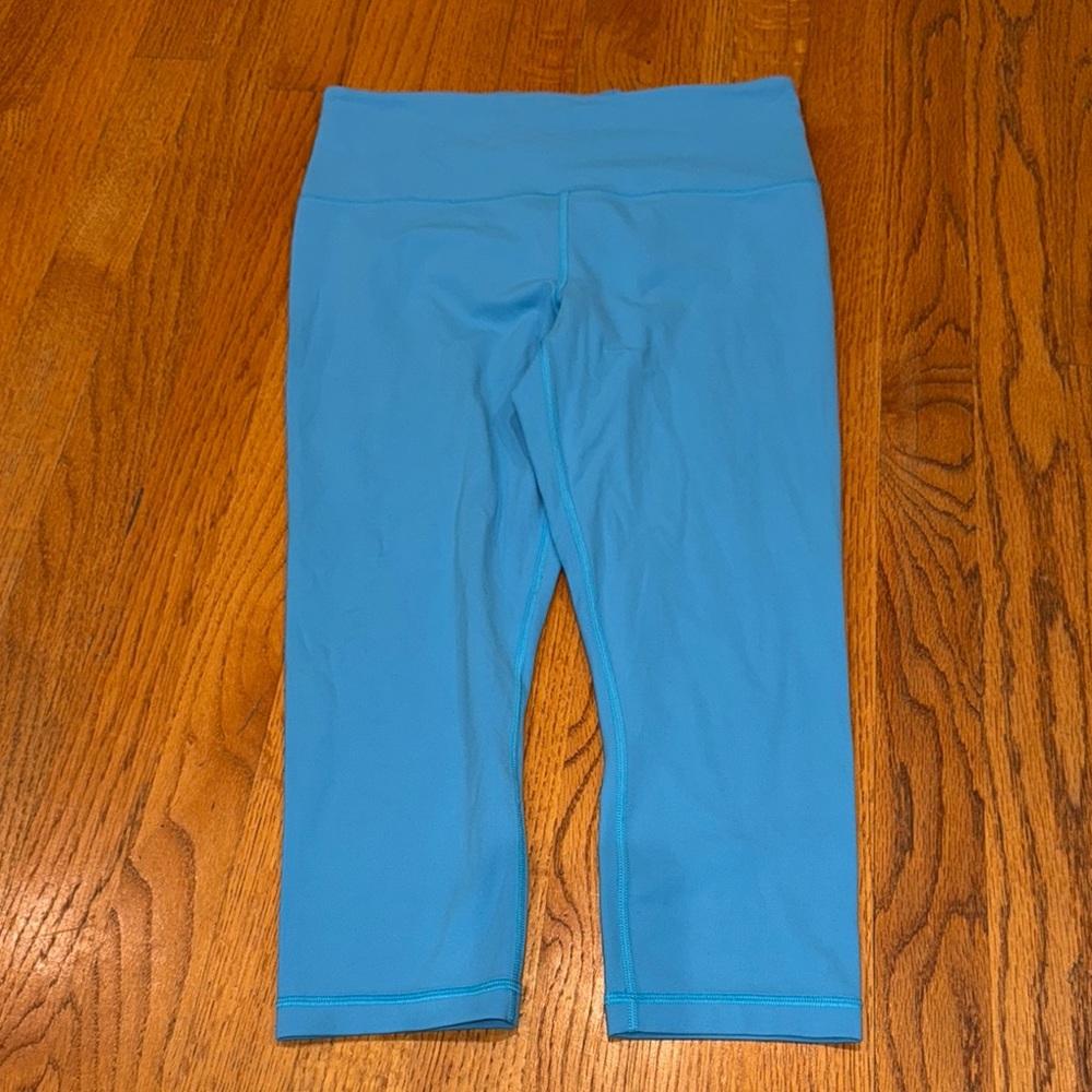 Athleta Blue Capri Pants for Active Comfort